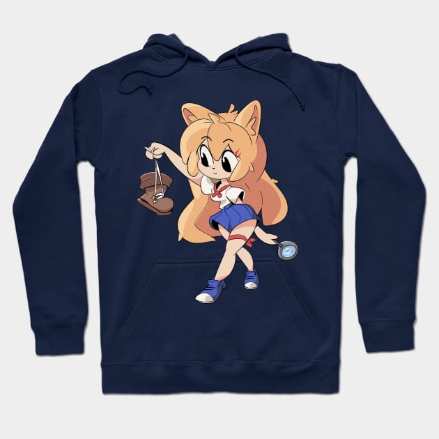 Shoe and View Hoodie by StickyAndSleepy